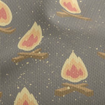 Vitality Fire Athletic Mesh Flat Back