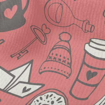 Warm Wool Hat And Gloves Terry