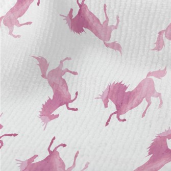 Pink Gradient Unicorn Terry