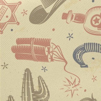 Cowboy Hat Dynamite Twill