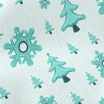 Falling Snowflakes Christmas T Standard Corduroy