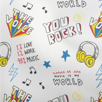 I Love Rock Music Dobby