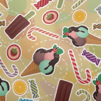 Fruit Popsicle Ice Cream Dobby