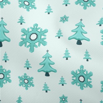 Falling Snowflakes Christmas T Dobby