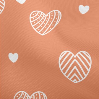 Cute Line Love Heart Dobby
