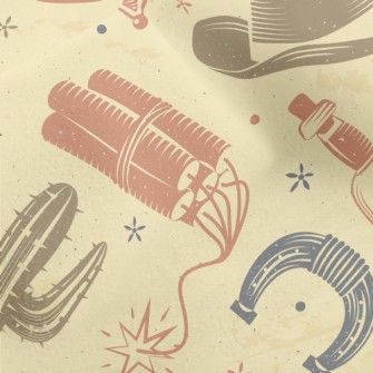 Cowboy Hat Dynamite Micro Fleece