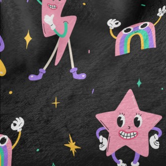 Funny Little Pattern Minky