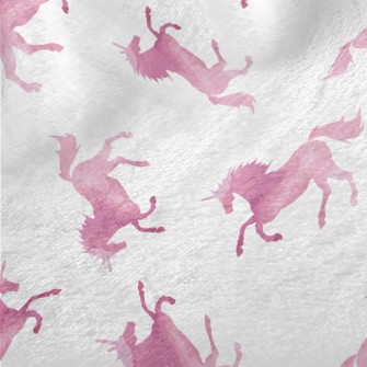 Pink Gradient Unicorn Minky