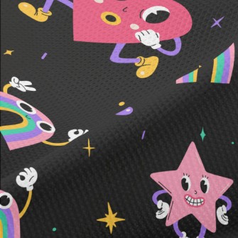 Funny Little Pattern Piqué