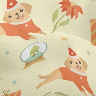 Red Sweater Puppy Lightweight Performance Linen