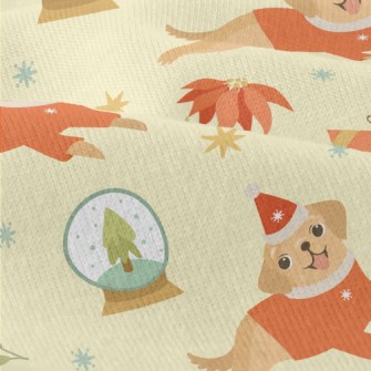 Red Sweater Puppy Modern Jersey