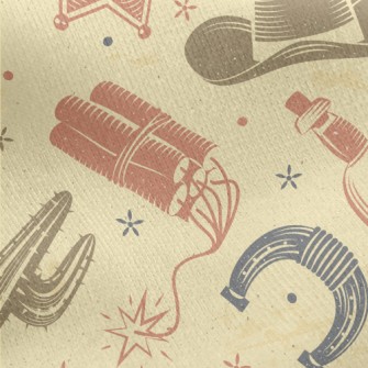 Cowboy Hat Dynamite Jersey Backed Fleece