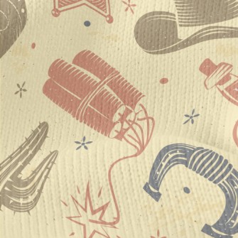 Cowboy Hat Dynamite Stretch Jersey