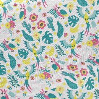 Cactus Parrot Twill