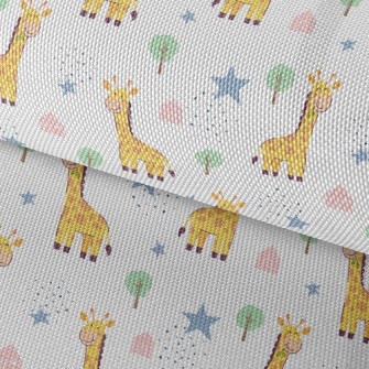 Smiling Giraffe Waterproof Oxford