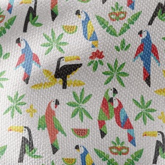 Watermelon Parrot Toucan Waterproof Canvas