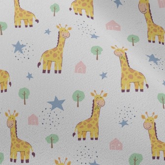 Smiling Giraffe Chiffon