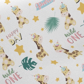 Birthday Hat Giraffe Twill