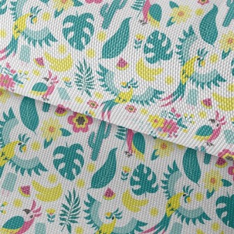 Cactus Parrot Waterproof Oxford