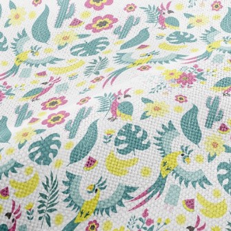 Cactus Parrot Performance Linen