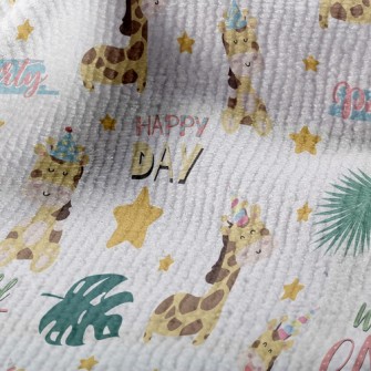 Birthday Hat Giraffe Terry