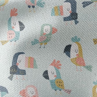 Parrots And Toucans Waterproof Canvas