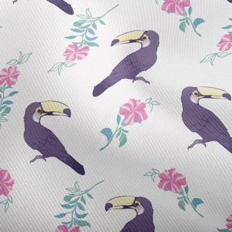 Toucan And Flowers Dobby