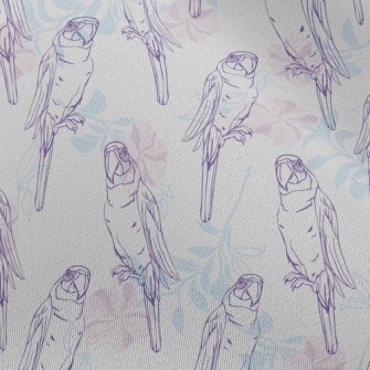 Beautiful Parrot Chiffon