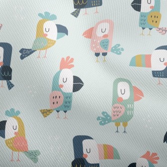 Parrots And Toucans Dobby