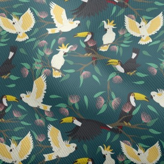 Toucans And Parrots Dobby
