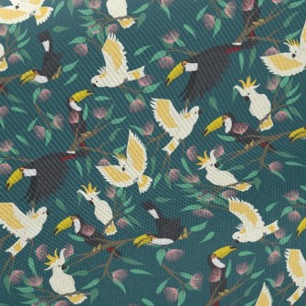 Toucans And Parrots Twill