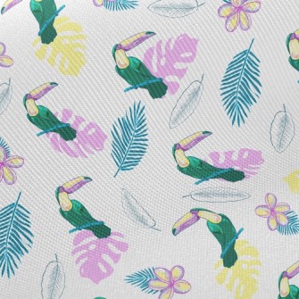 Palm Leaf Toucan Twill