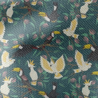 Toucans And Parrots Waterproof Canvas