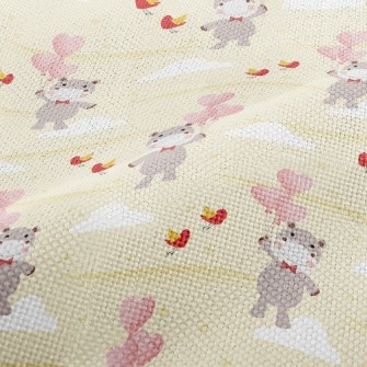 Love Balloon Hippopotamus Performance Linen