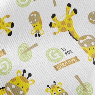 Tree Giraffe Standard Corduroy