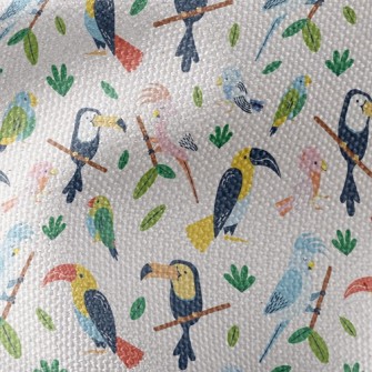 Tropical Bird Waterproof Canvas