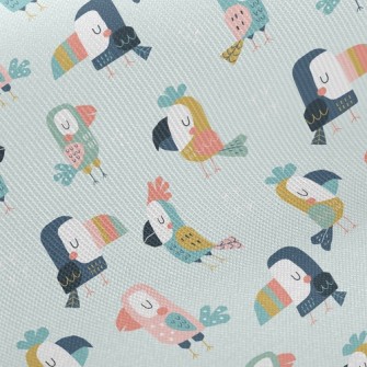 Parrots And Toucans Twill