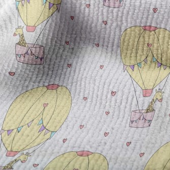 Hot Air Balloon Giraffe Terry