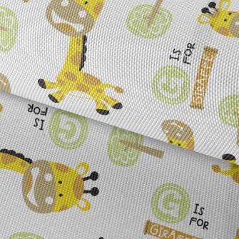 Tree Giraffe Waterproof Oxford