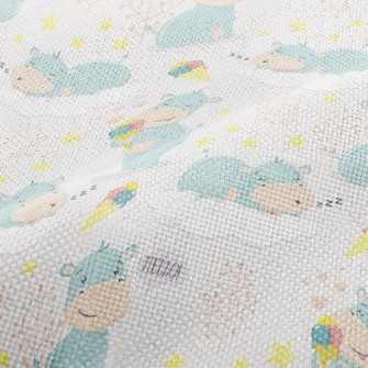 Baby Hippopotamus Performance Linen