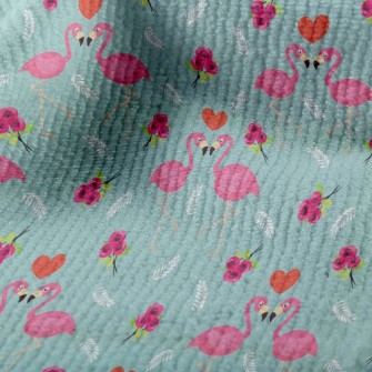 Flamingo And Rose Terry