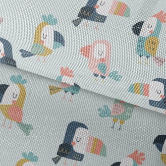 Parrots And Toucans Waterproof Oxford