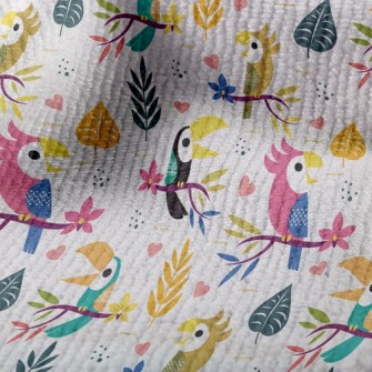 Cute Toucan And Parrot Terry