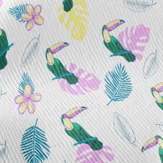 Palm Leaf Toucan Standard Corduroy