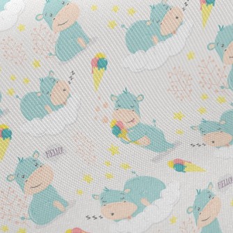 Baby Hippopotamus Twill