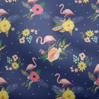 Flamingos And Flowers Dobby