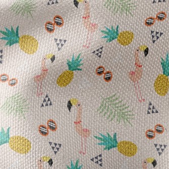 Pineapple Sunglasses Flamingo Waterproof Canvas