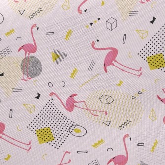 Modern Flamingo Twill