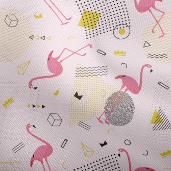 Modern Flamingo Dobby