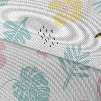 Toucan And Flamingo Waterproof Oxford